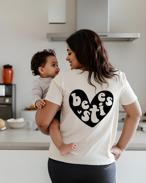 Bestie Heart Women's Tee Shirt - Posh & Cozy