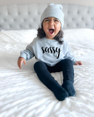 Sassy Crewneck - Posh & Cozy