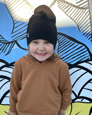 Child Ribbed Beanie - Posh & Cozy