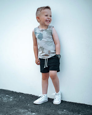 SALE! Youth Basic Printed Tank - Posh & Cozy