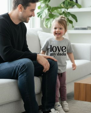 Love My Mama and Dada Tee Shirt - Posh & Cozy