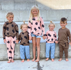 SALE! Kid Printed Pocket Joggers - Posh & Cozy