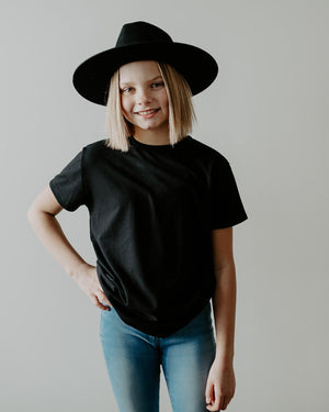 Basic Tee Shirt Youth - Posh & Cozy