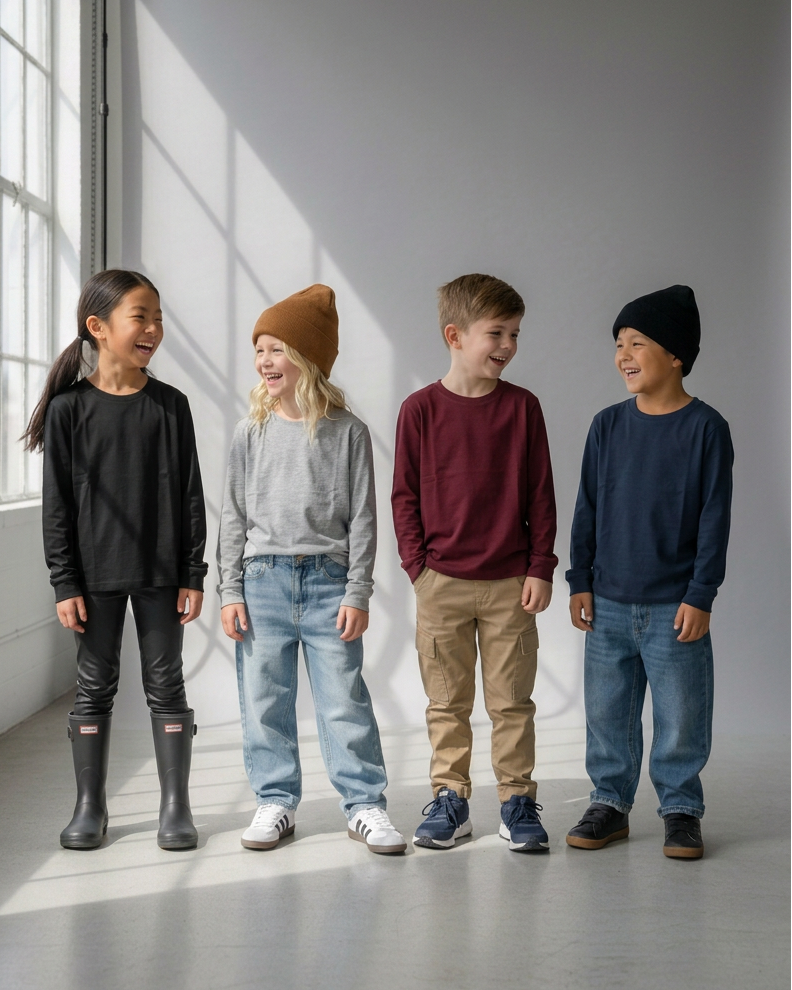 Basic Youth Pullover Shirt