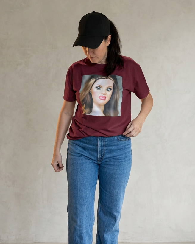 Unimpressed Barbie Women's Tee Shirt