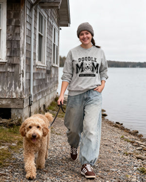 Dog Mom Women's Crewneck - Posh & Cozy