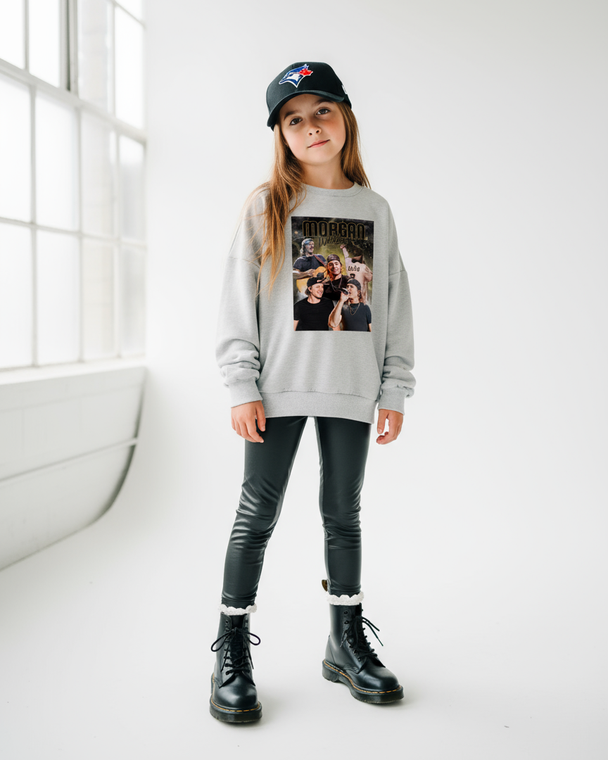 Morgan Wallen Youth Crewneck - Posh & Cozy